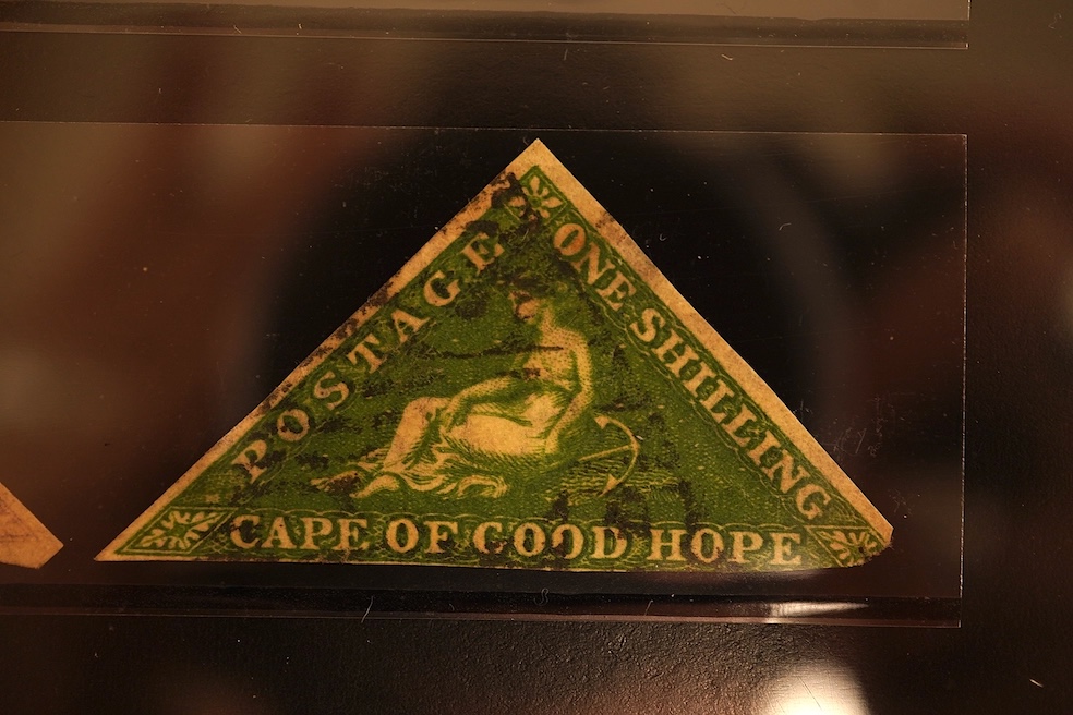 Two complete collections of Cape Triangular Stamps, in a single Westminster Collection case with one certificate